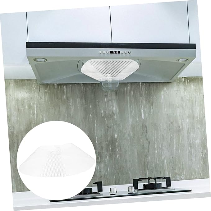10PCS Durable Range Hood Filter Net Kitchen Replacement Practical Bowl Shaped Oil Filter for Home and Restaurant Exhaust Fans