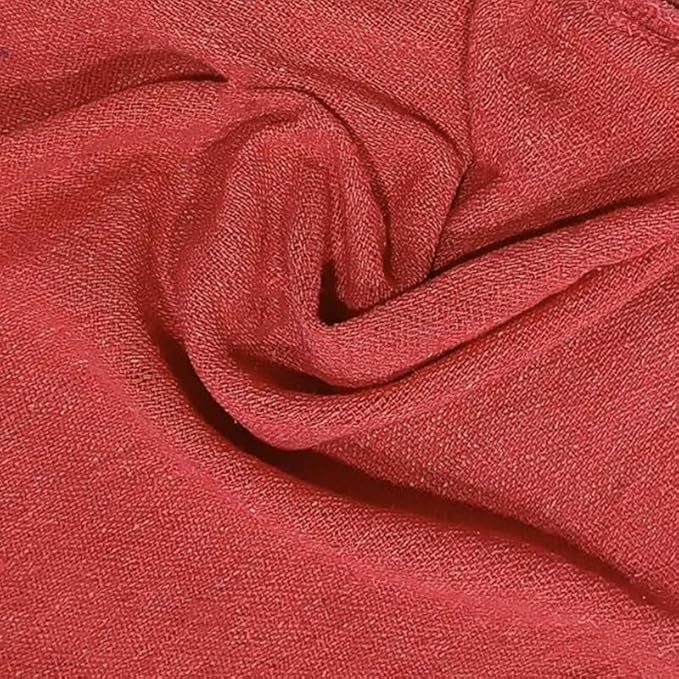 Shop Towels (Red, 100-Pack) - Bulk Cleaning Towel in a Bag, Mechanic Cotton Wipes for Car Maintenance, Auto Mechanics & Garage, Wipe Grease & Oil, Machine Wash & Reusable