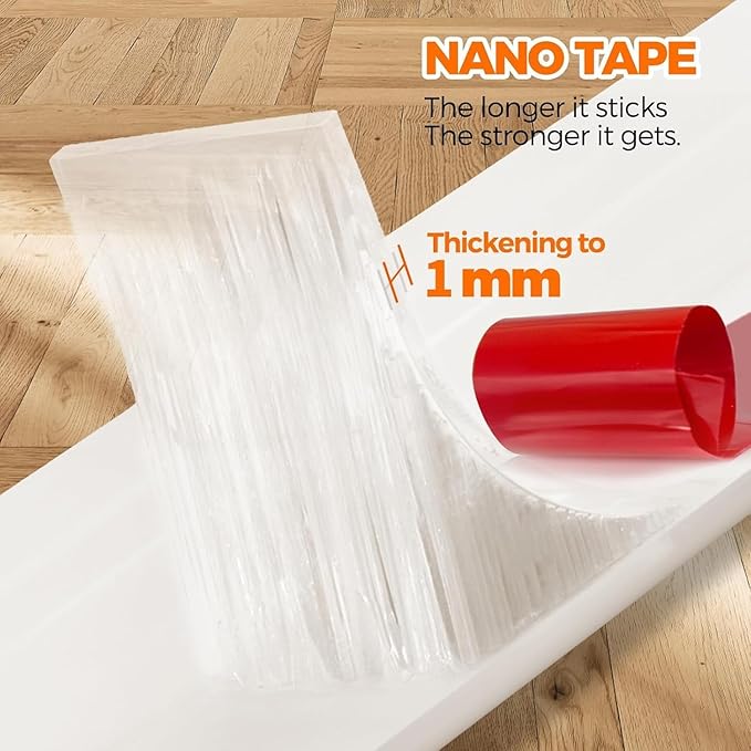 Holikme Door Draft Stopper Weather Stripping Door Seal 38 inch, White