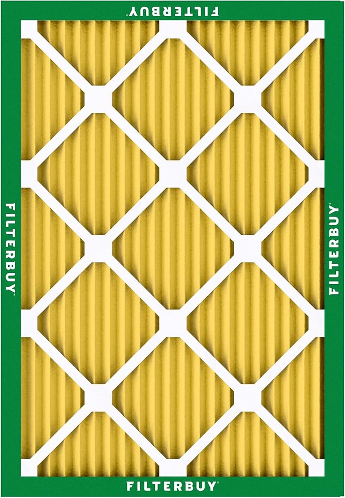 Filterbuy 30x36x1 Air Filter MERV 11 (MPR 1200) Allergen Defense Replacement (4-Pack), Electrostatic Pleated HVAC AC Furnace Filters, Made in USA (Actual Size: 29.81 x 35.81 x 0.75)