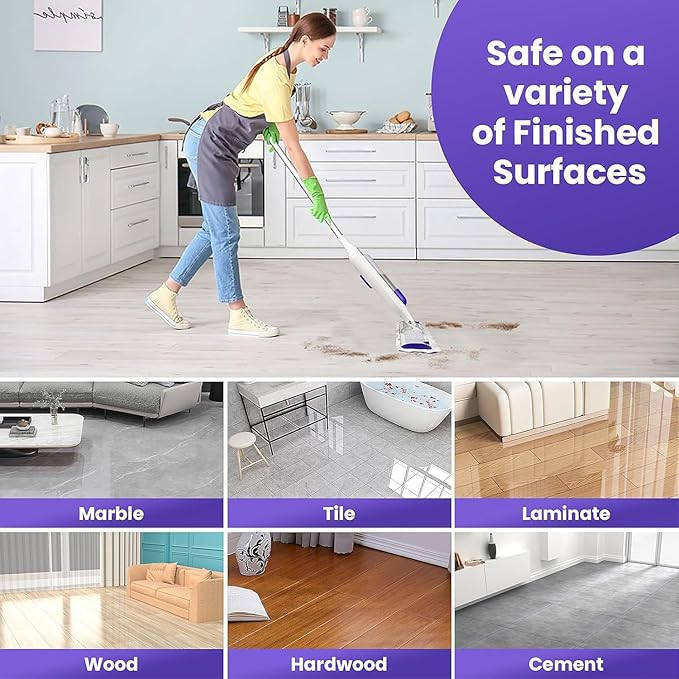 40 Pack Power Mop Pad Refills for Swiffer Power Mop Refills Pads Multi-Surface, Disposable PowerMop Refills Pads Replacement Spray Mopping Kit for Floor Cleaning