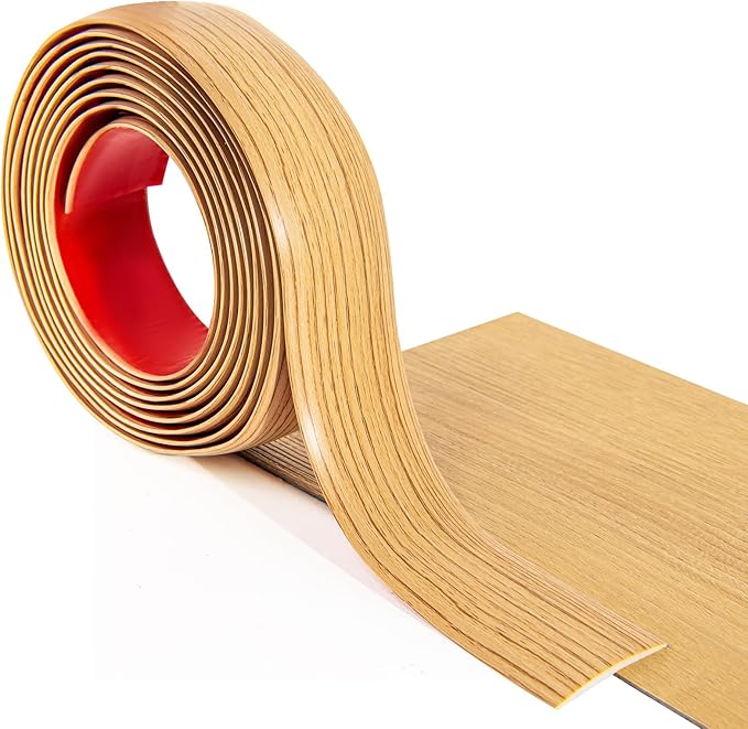Art3d Self Adhesive Vinyl Transition Strip, Laminate & Tile Floor Divider, Carpet Threshold - 10 FT, 1.57in, Aspen Yellow