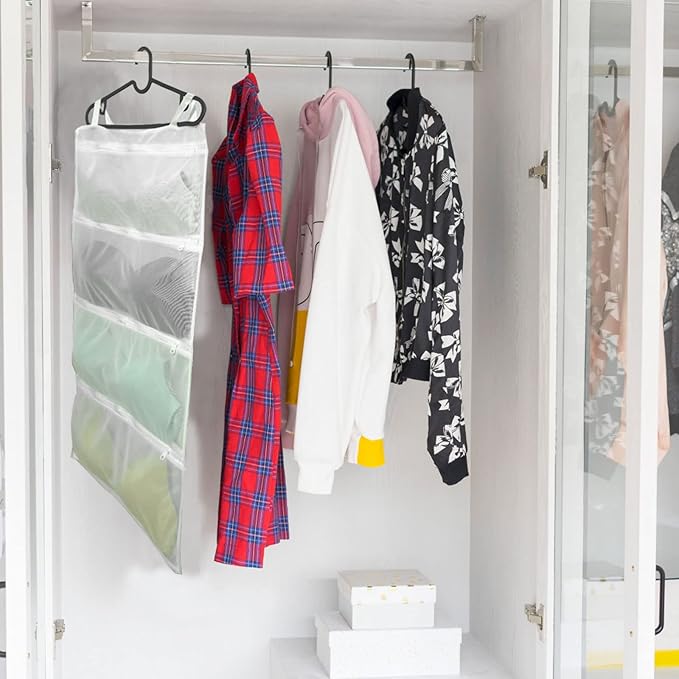 Bra laundry bags for washing machine, 1pc, Holds 4 A-D cups sizes, Cleans, Drys, Storage and Dust-proof 4-in-1, Cleans Better Than a Single Laundry Bag