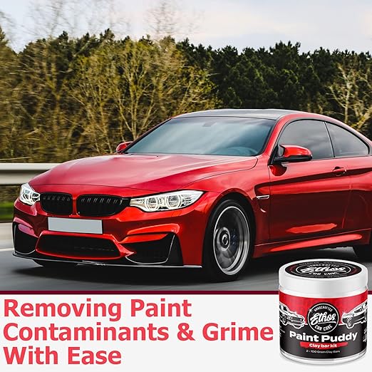 Ethos Clay Bar Kit Paint Puddy Car Detailing Clay 200g - Detail Kit Premium Clay Bars Auto Detailing Clay Bar for Car Detailing, Wash and Clean