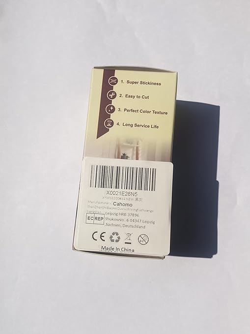 Linen Repair Tape 4x79 inch, Self Adhesive Fabric Patches, Linen Patch Tape Kit, Fabric Repair Tape for Couch Sofas, Headboards, Chairs, Pillows, Curtains, Couches - Black Grey