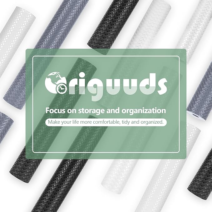 Shelf Liners, Non-Adhesive Drawer Liner, Waterproof & Oil-Proof Kitchen Cabinet Cupboard Liner Plastic EVA Material BPA Free Fridge Liner Mats Paper Protector for Shelves (White/20in x 240in)