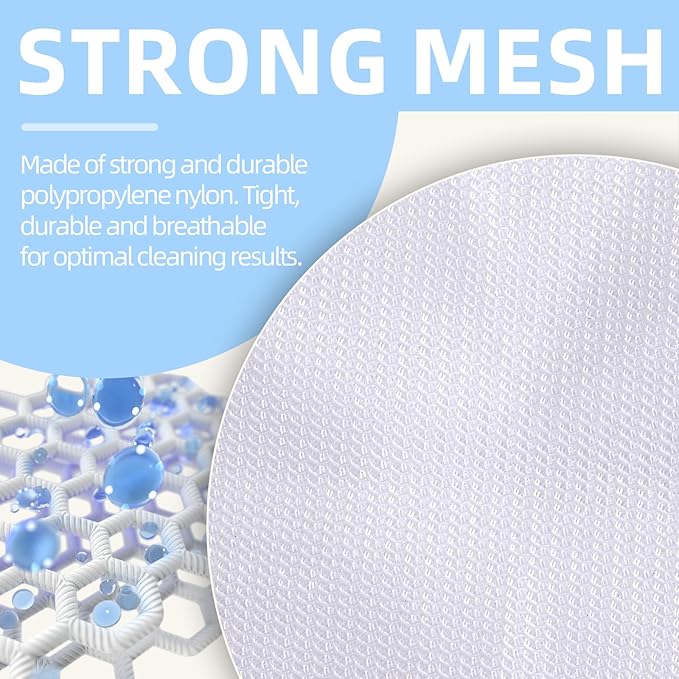 Mesh Laundry Bags, Mesh Wash Bags, Durable Mesh Structure with Strong Zipper, Suitable for Underwear, Delicate Clothes, Pants, Shoes, Socks Washing (Small Fine Mesh, Small 12 * 16inch*4pcs)