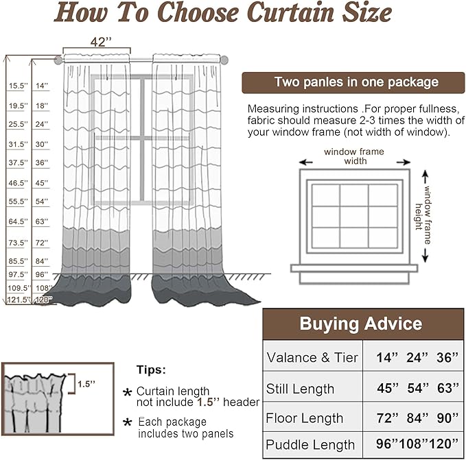 Chyhomenyc Light Green Sheer Curtains 78 Inches Long 2 Panels Set for Living Room, Light Filtering Voile Lightweight Bedroom Curtains, Rod Pocket Solid Window Treatment Drapes, Each 42W x 78L