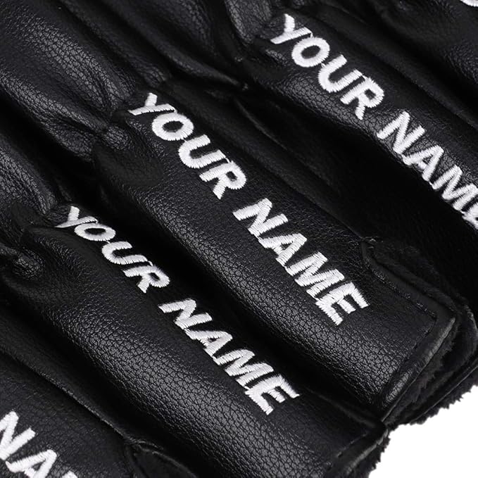 CRAFTSMAN GOLF 11pcs /Set USA US Flag Clover Leather Left Right Black White Green Dark Blue Iron Covers Headcover Also Available for Custom Version with Your Name