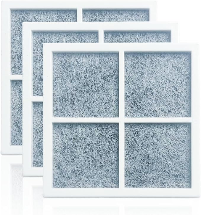LT120F Refrigerator Air Filter Compatible with LG Refrigerator Air Filter Replacement ADQ73214404, LMXS30776S, Kenmore Elite 9918, 3 Pack