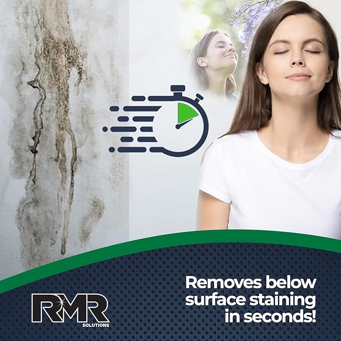 RMR-86 Instant Mold and Mildew Stain Remover Spray - Scrub Free Formula, 1 Gallon