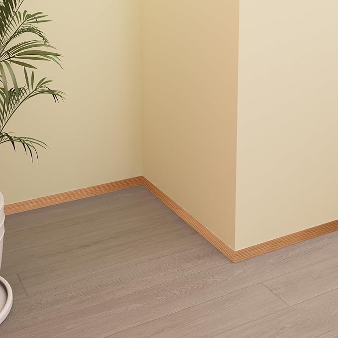 Floor/Door Flat Transition Strip & Self-Adhesive Vinyl Edge Trim - Laminate Gap Covering Joining Strip