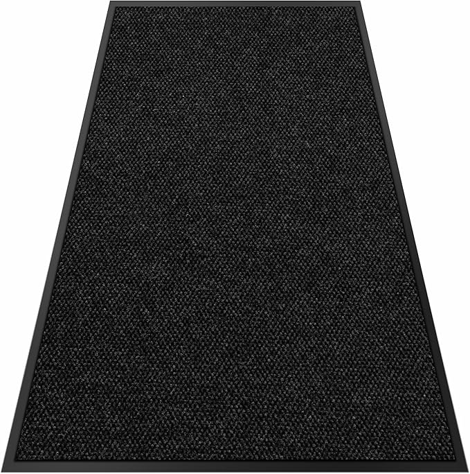 2′ x 56′ Front Door Mat Indoor Outdoor Entrance, Commercial Floor Mat Heavy Duty Dirt Trapper Entryway Doormat, Custom Size Non Slip Rubber Backing Welcome mat, Door Mat for High Traffic Area