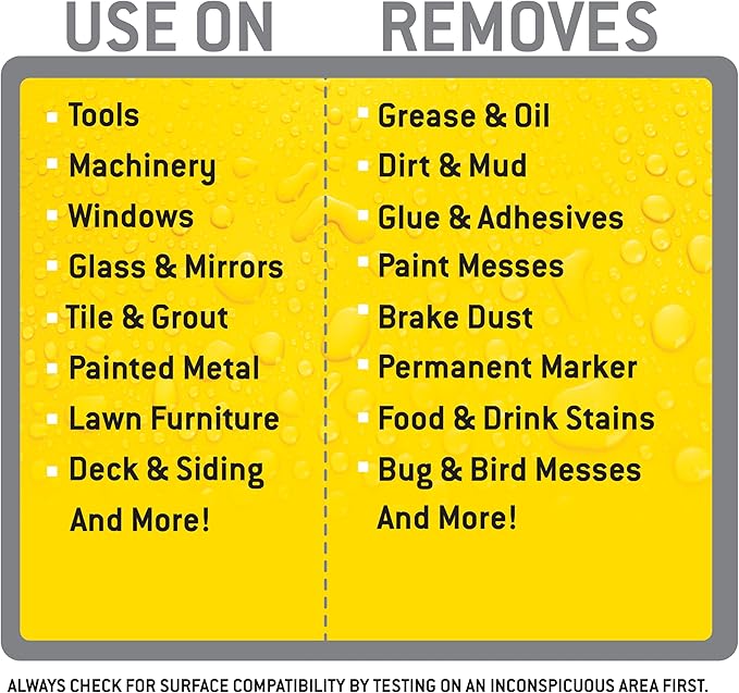 Tub O' Towels Heavy Duty Cleaner and Degreaser Spray Helps in Removing Oil Tar Paint Dirt Caulk Grease Grime Gunk Epoxies, Industrial Strength, Home & Auto, Made In USA, Citrus Scent, 24oz, 2-Pack