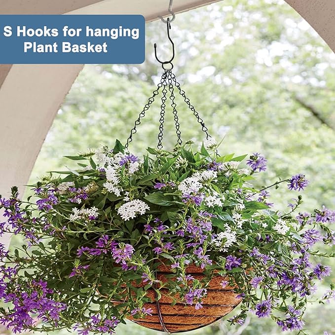 24-Pack Purse Hangers for Closet, Large 5-inch Twist Design Hooks for Bags, Purses, Handbags, Belts, Scarves, Hats