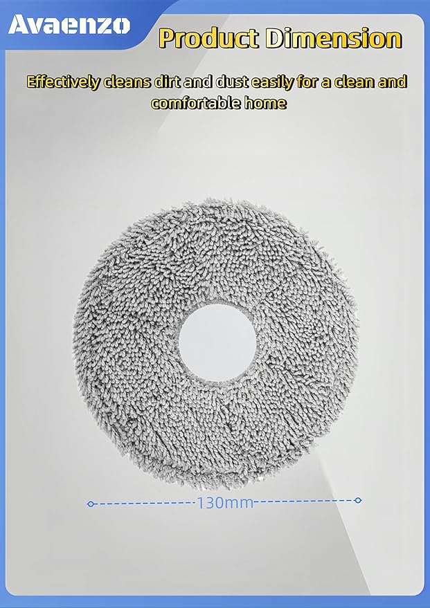 Replacement Mop Pads Compatible with iRobot Roomba Plus 405 505 Combo Robot VacuumRobot Vacuum 6 Mop Cloth