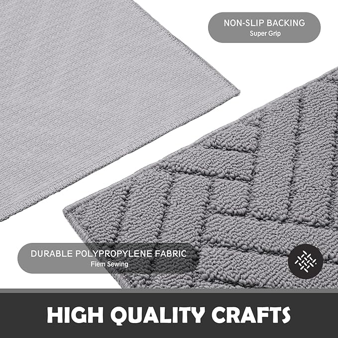 Door Mat Indoor Doormat, Entryway Rug Door Mats Non-Slip Rubber Backing,Heavy Duty Low-Profile Entrance Rugs, Absorbent Resist Dirt Doormats Floor Door mat for Entryway,36"x59"