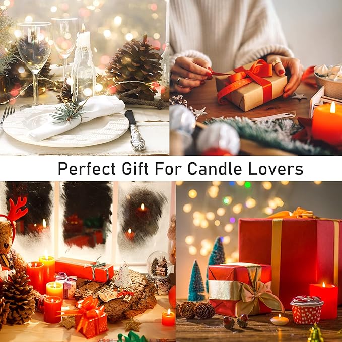 4IN1 Candle Accessory Set, Rechargeable LighterCandle Wick Trimmer Cutter, Candle Snuffer & Candle Wick Dipper for Candle Aromatherapy Lover Gift, Stainless Steel Candle Care Kit (Silver)