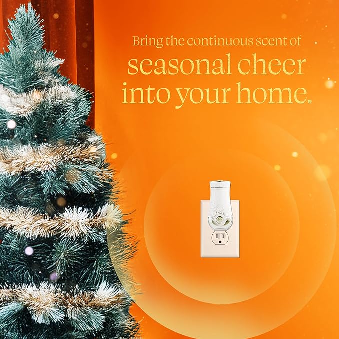 Glade PlugIns Refills Air Freshener, Pumpkin & Ginger, Scented and Essential Oils for Home and Bathroom, 0.67 Fl Oz, 10 Count