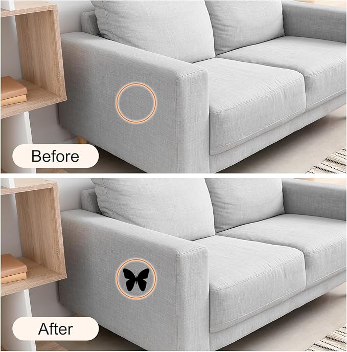 Repair Patches Repair Tape Self-Adhesive DIY Repair Patch Linen Gear Patch for Sofa, Furniture, Chair, Clothing,Tents,3x60 Inch,Red