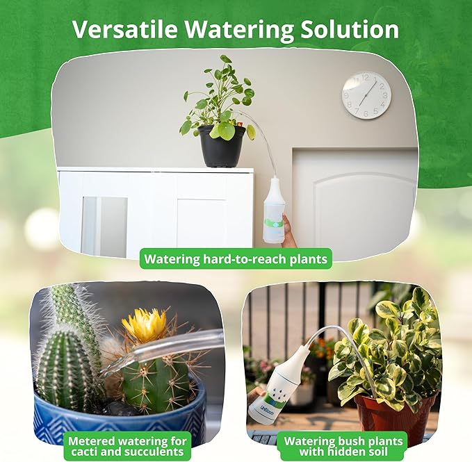 UpBloom - 32 Oz Squeeze Bottle for Hanging Plants, Squirt Bottle/Water Container for Outdoor/Indoor Made in USA - Great Alternative for Can (2-Pack)
