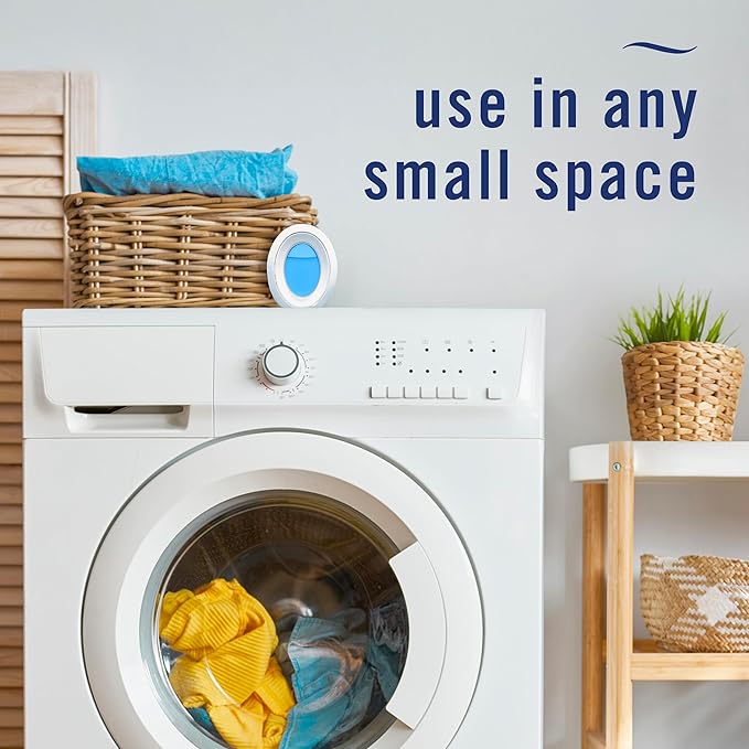 Febreze Bathroom Air Freshener, Odor-Fighting, Plug In Alternative, Air Fresheners for Home and Bathroom and Kitchen, Closet Air Fresheners, Linen & Sky Scent, 4 Count