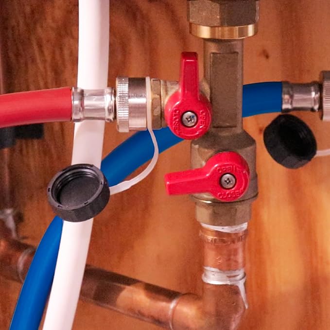 DrainX Tankless Water Heater Flushing Kit Includes Pump, Hoses, Bucket, Maintenance Log, and Replacement Filter for Rinnai Systems – Just Add Vinegar or our Own Descaler