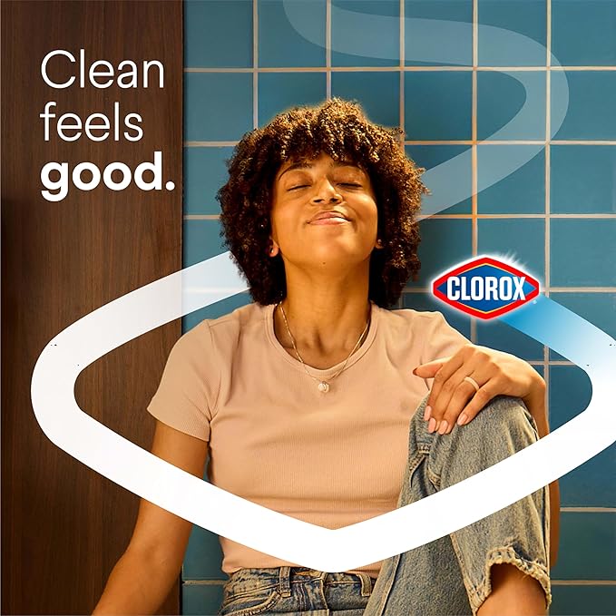 CLOROX ToiletWand Toilet Bowl Cleaner- Toilet Brush, Storage Caddy and 16 Disinfecting Refill Heads