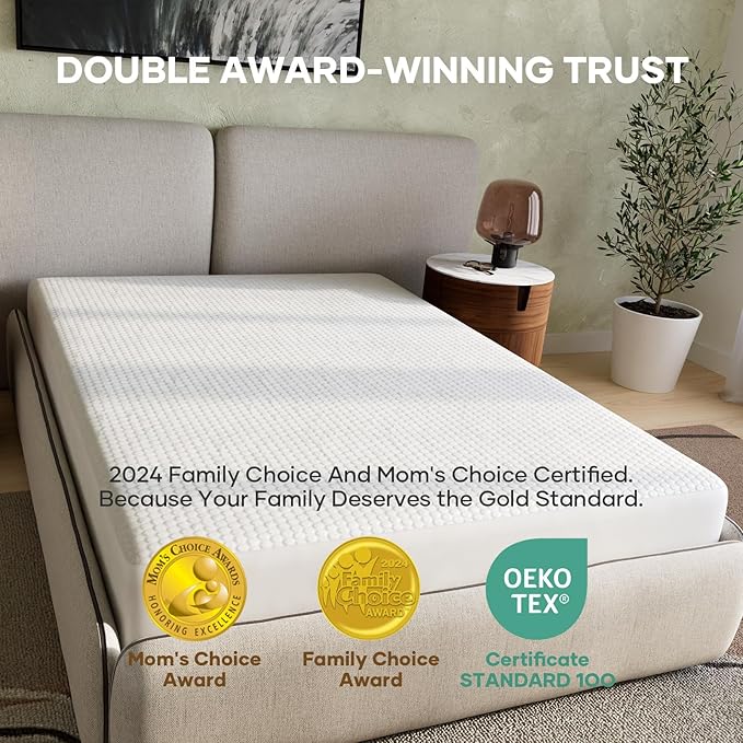 OhGeni 100% Waterproof Mattress Protector, Fitted Sheet,Full -2 Pack with Stretchable Pockets, Deep Sleep Noiseless Soft. Breathable Cooling Hypoallergenic Material, Mattress Cover for Bed