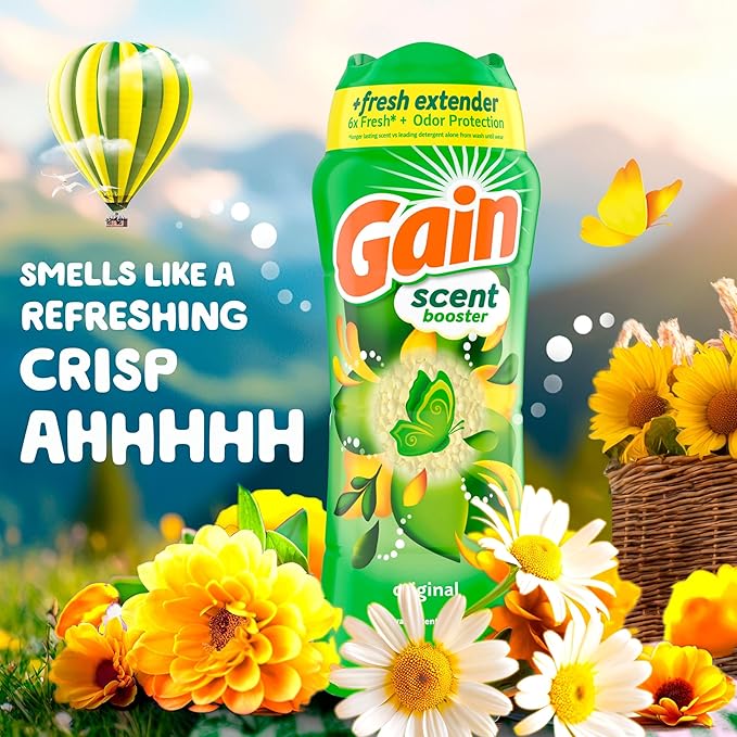 Gain Fireworks In-Wash Scent Booster Beads, Original, 18.2 oz