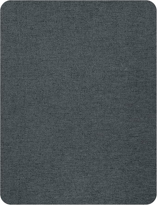 KING MOUNTAIN Fine Linen Repair Patches, Self-Adhesive Linen Fabric Patches, 8X11 inch Extra Size, Multi Color, Can be Used for Linen Sofa Repair and Linen Clothes Repair(8" x 11", Charcoal Gray)