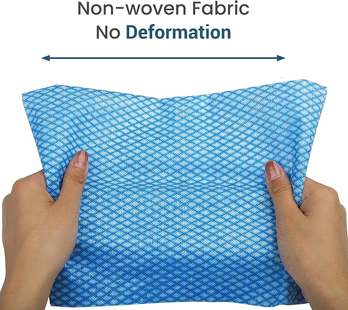 SCRUBIT Reusable Handy Wipes – Cleaning Cloth for House and Office - Dish Cloths for Washing Dishes - Multi Purpose Cleaning Towels (12 x 20 in) 24 Pack