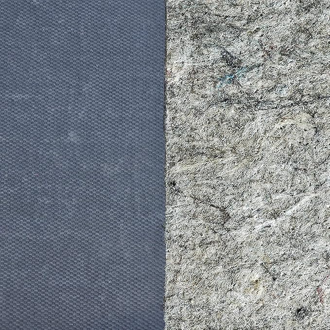 RUGPADUSA - Dual Surface - 8'x11' - 1/4" Thick - Felt + Rubber - Non-Slip Backing Rug Pad - Safe for All Floors